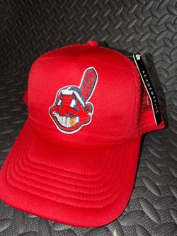 Iced Out Cleveland Indians Chief Wahoo Hat
