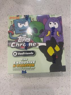 2026 Topps Chrome VeeFriends Factory Sealed Mega Box