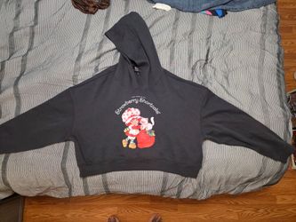 🍓 Strawberry Shortcake Cropped Hoodie 🍓