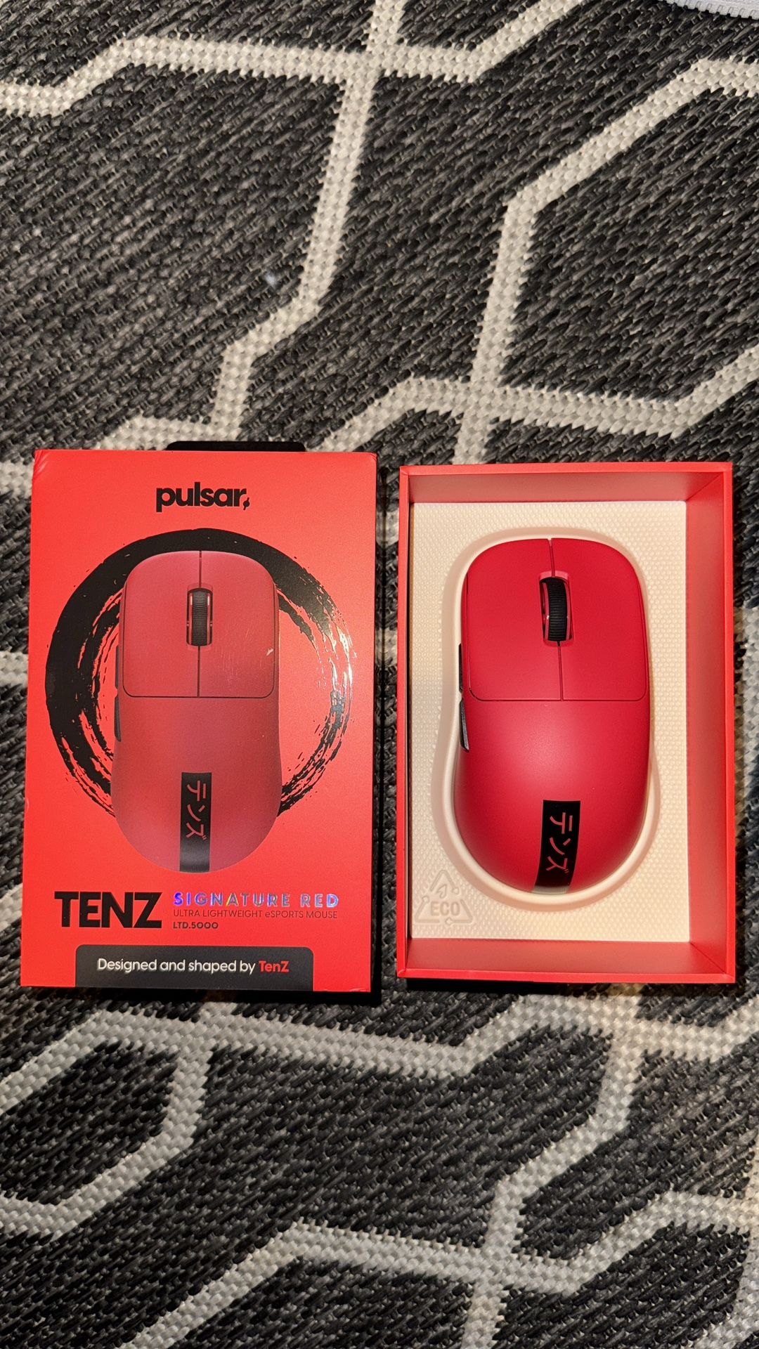 Pulsar TenZ Signature Red Edition Mouse