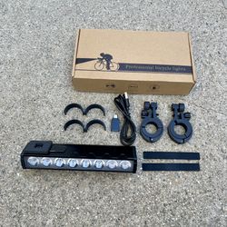 Super Bright LED Bike Light, USB Rechargeable Bicycle Headlight, Waterproof Bike Headlight