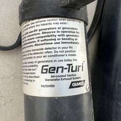 Genturi Generator Exhaust System