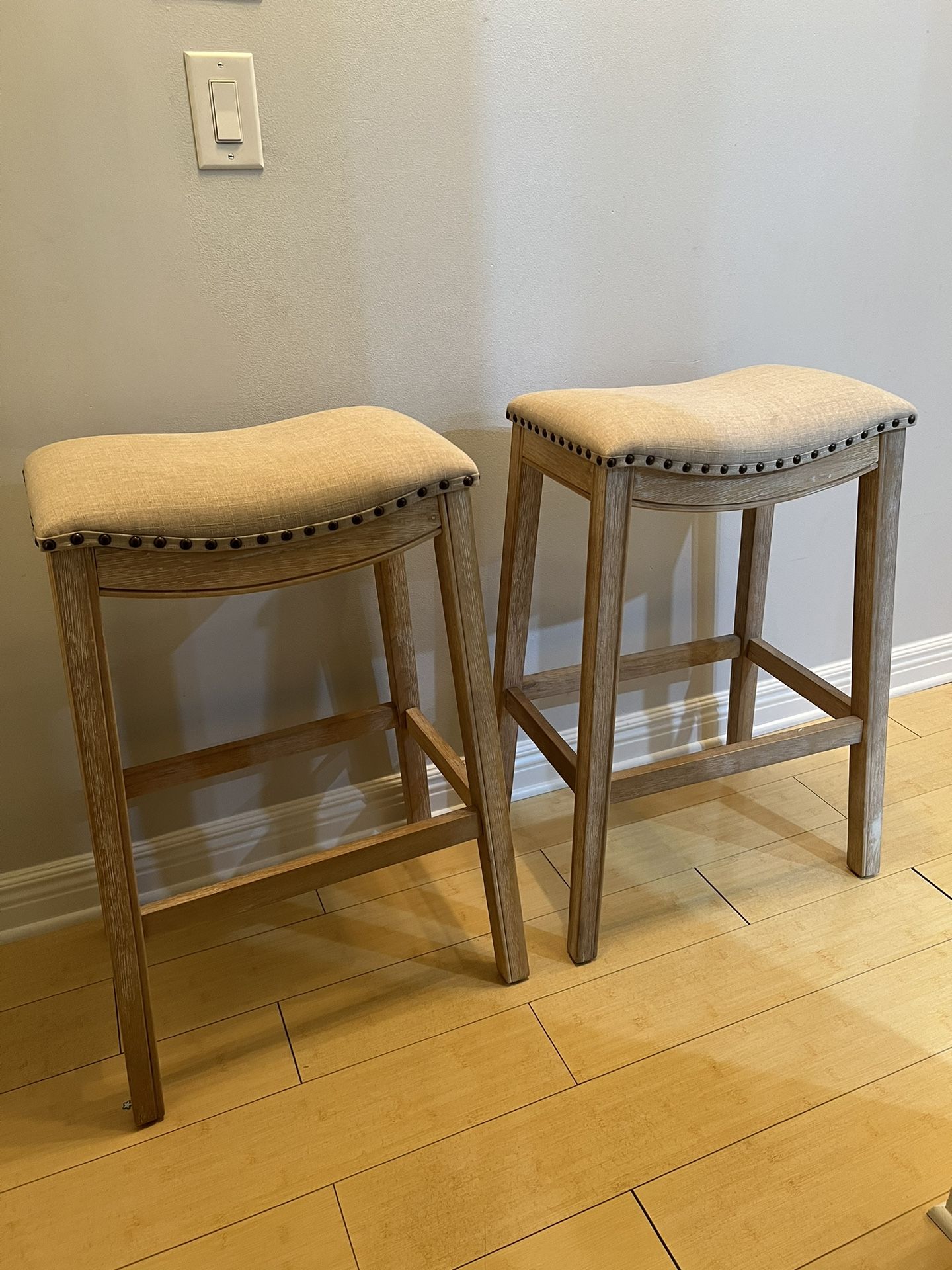 Kitchen Counter-Height Stool -set of 2