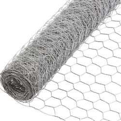 Open Box- Chicken Wire Netting 6ftx150ft-Galvanized Wire Mesh