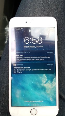 AT&T Unlocked iPhone 6S Plus Pink Rose Gold