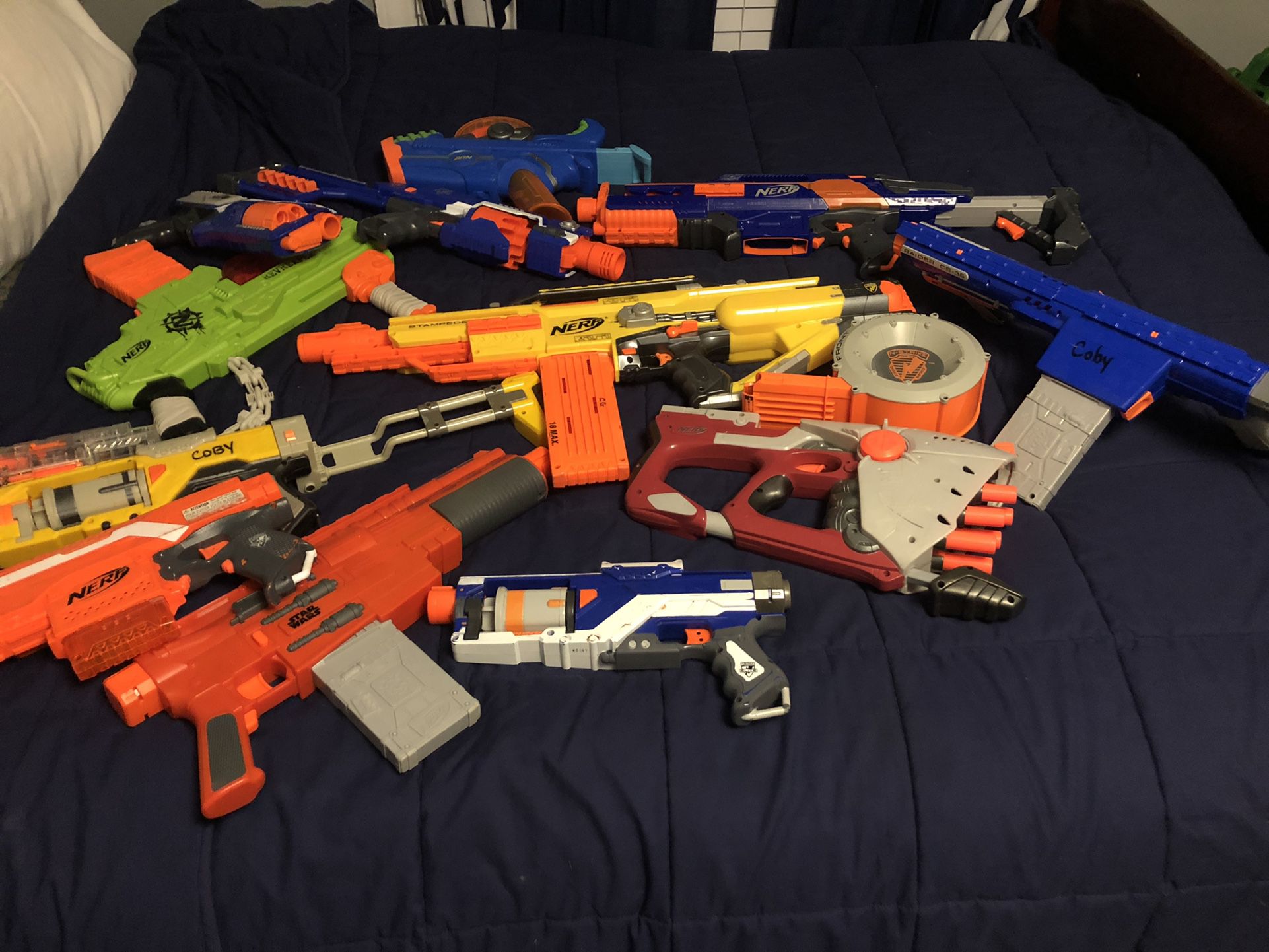Nerf Gun Set All Included 