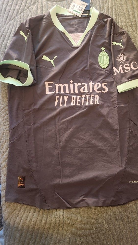 PUMA Adult AC Milan 2024-2025 Third Authentic Jersey