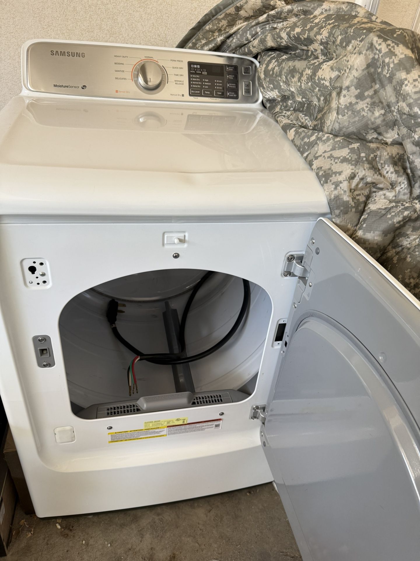 Samsung electric dryer