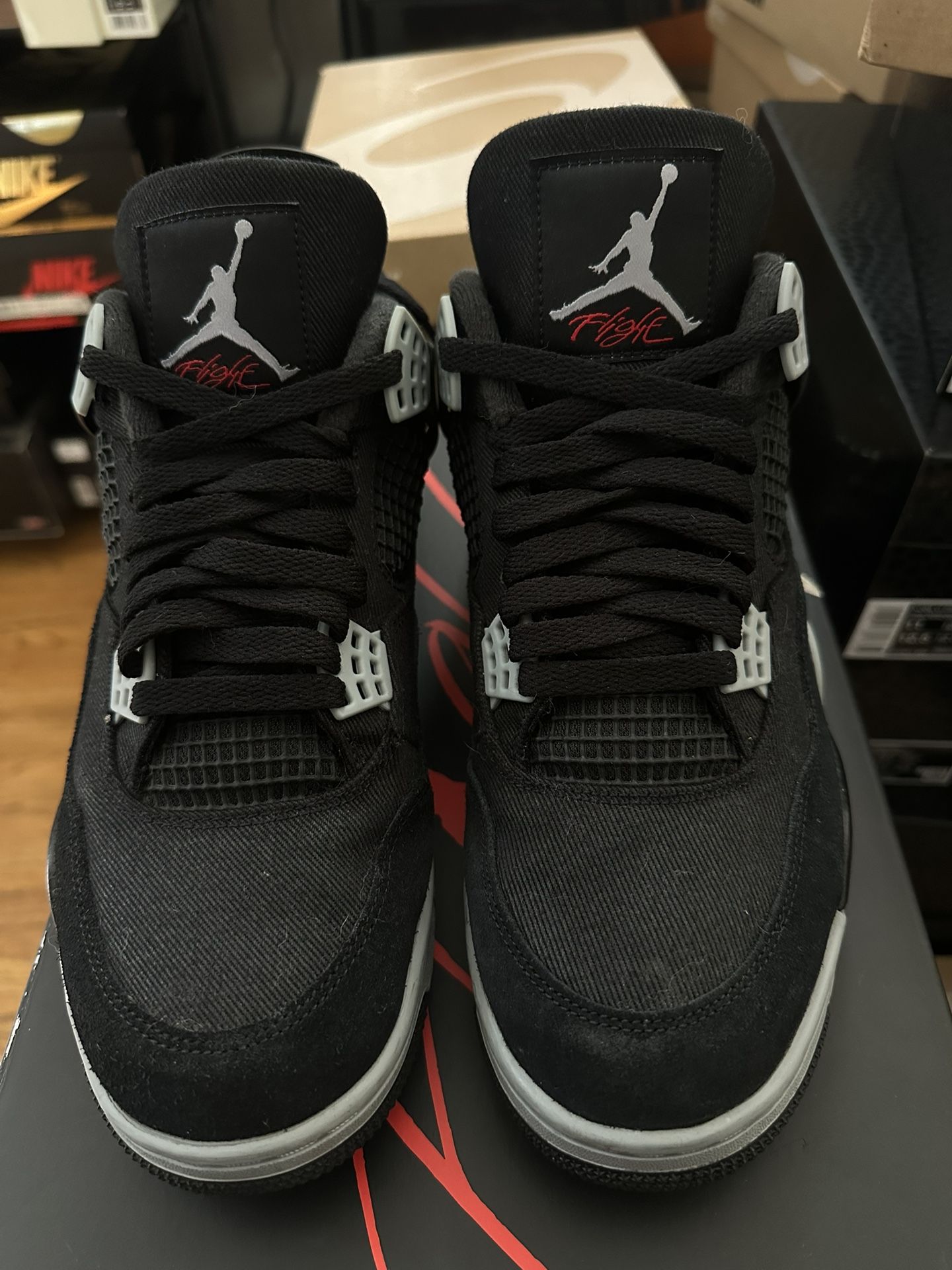Air Jordan “Black Canvas” Sz