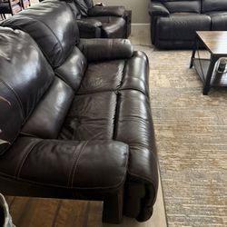 Leather Living Room Set 