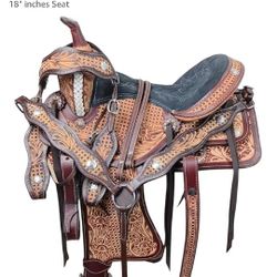 New Horse Saddle 14inch