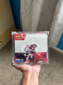 Pokemon TCG Destined Rivals Booster Box W/ Acrylic Case