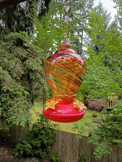 Hummingbird feeder