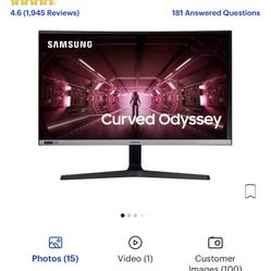 27" Curved Monitor 240Hz