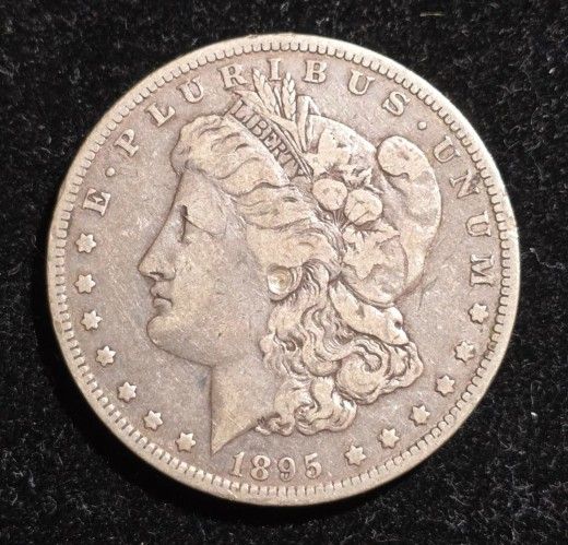 1895-O Morgan Silver Dollar

