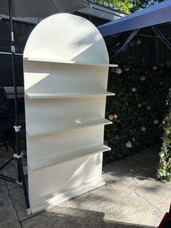 Wedding shelf decor