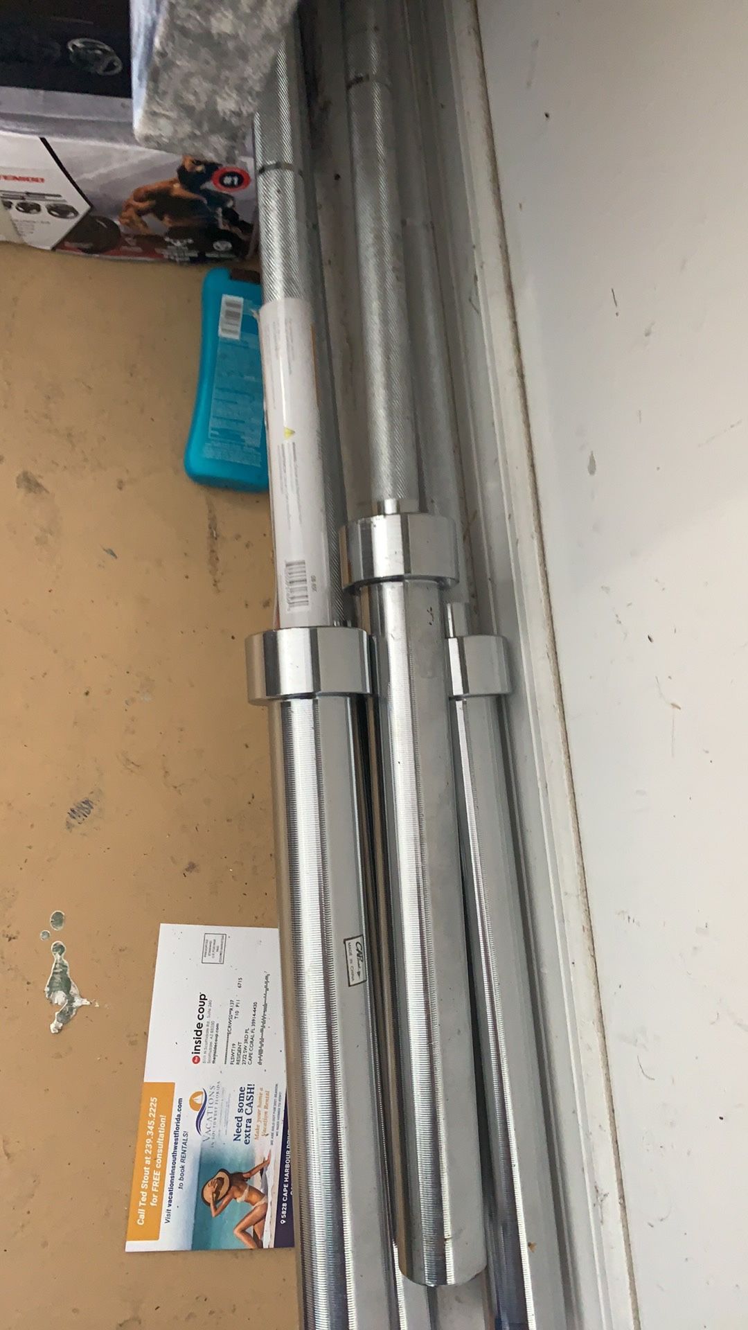 Olympic Barbell 7 Feet 45 Pounds Brand New