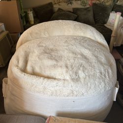 Cordaroys NEST Bean Bag Chair- Faux Fur