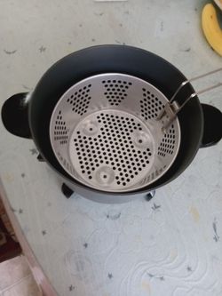 Electric Deep Fryer with Basket