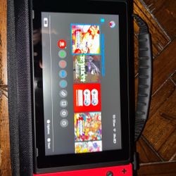 Nintendo Switch Neon W /256 GB Micro Sd Card 