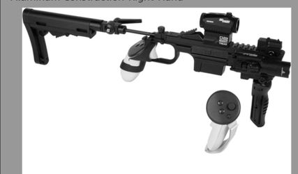 Quest 3s with vr gun stock