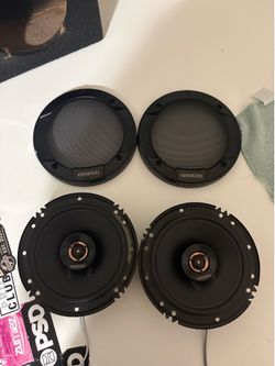 Pair of Kenwood KFC-1666R 6.5” speakers