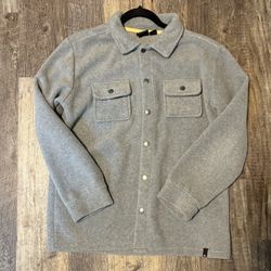 Quiksilver Youth Boy's Large (14/16) Fleece Shirt Jacket