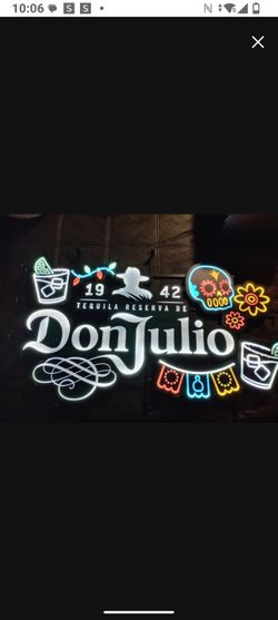 Don Julio 1942 Tequila LED Neon Sign