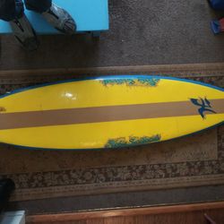 Surfboard Hobie From 80s.
