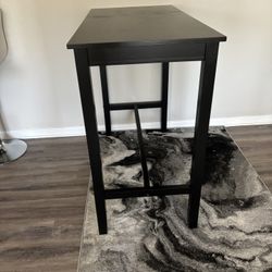 Black High Top Table