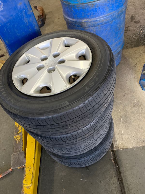 Hyundai Of Bowie >> 4 Honda Accord used tire ( 205/65R15) and rims for Sale in ... Hyundai Of Bowie >> 4 Honda Accord used tire ( 205/65R15) and rims for Sale in ...