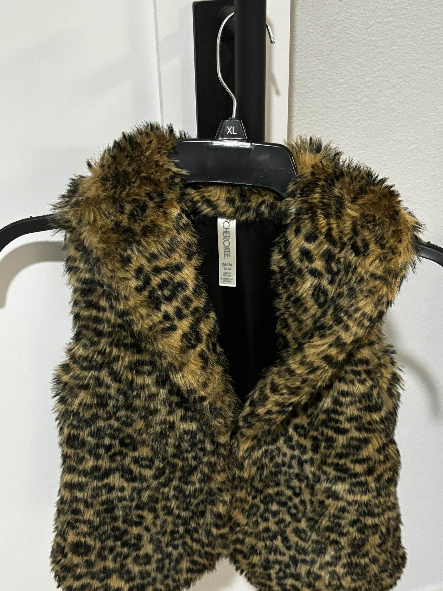 Girls Faux Fur Vest