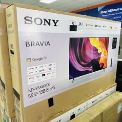 55” Sony Bravia X80K 4K UHD Smart Google Tv 