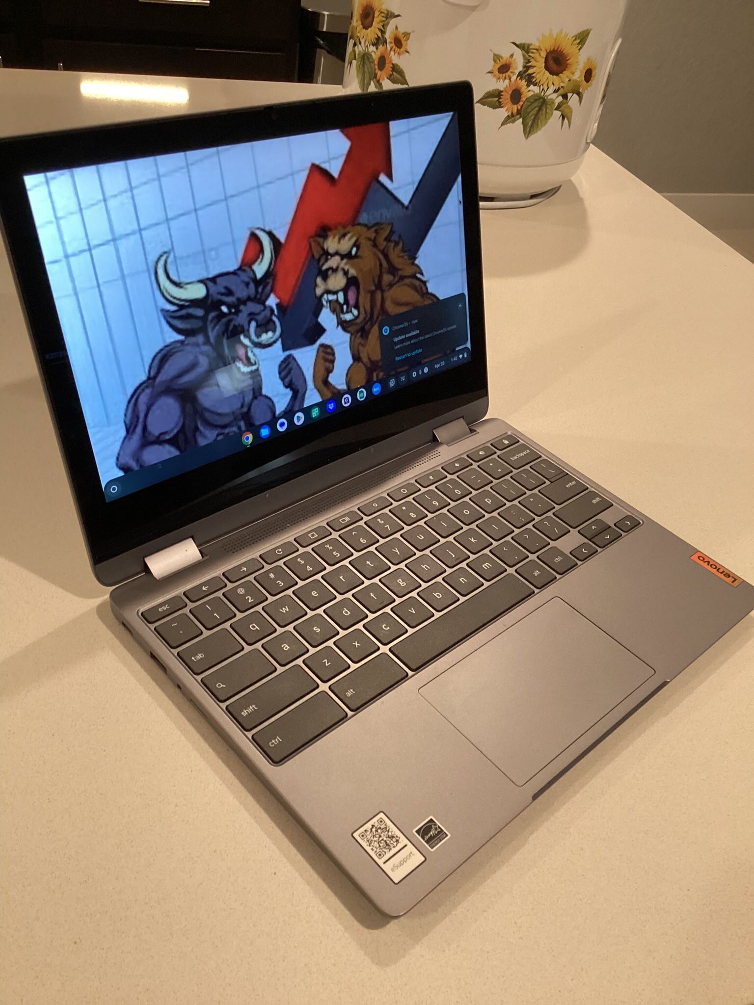Touchscreen Lenovo Chromebook Laptop in great condition