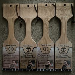 Wooden BBQ Scraper