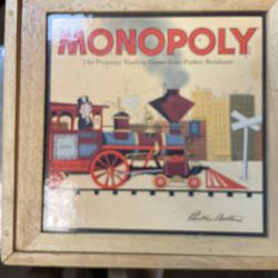 Monopoly Board  In Wood