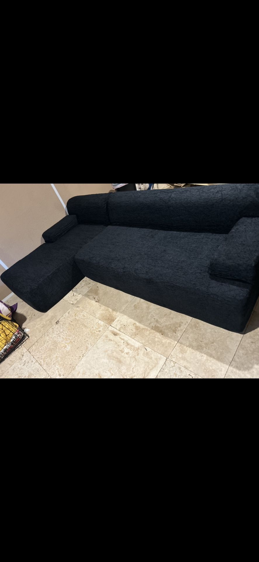 Black/gray Couches (foam)