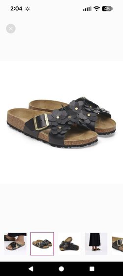 Birkenstock Sienna Flower Embellishment Sandals. Size 40. City Of Orange 🍊