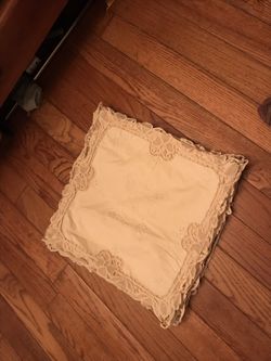 18” vintage pillow covers lace 6