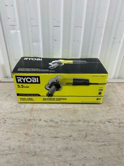 RYOBI 5.5 Amp 4-1/2” Angle Grinder AG4031G – $30