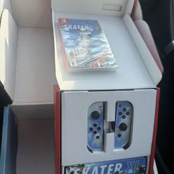 Nintendo Switch Xl Limited Edition Wrapped Game Included In Box RARE