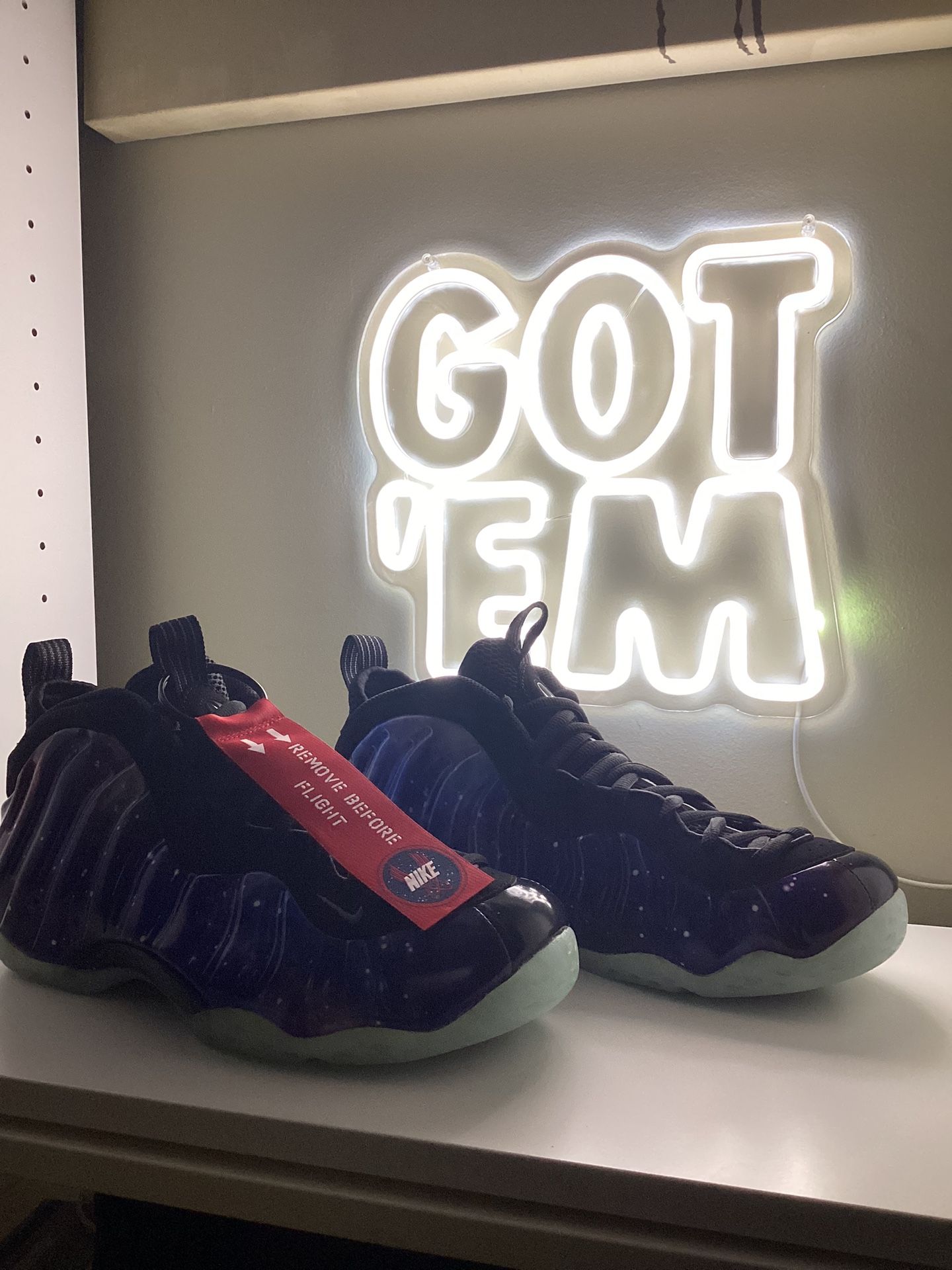 Nike Galaxy Foamposites Size 9 $450