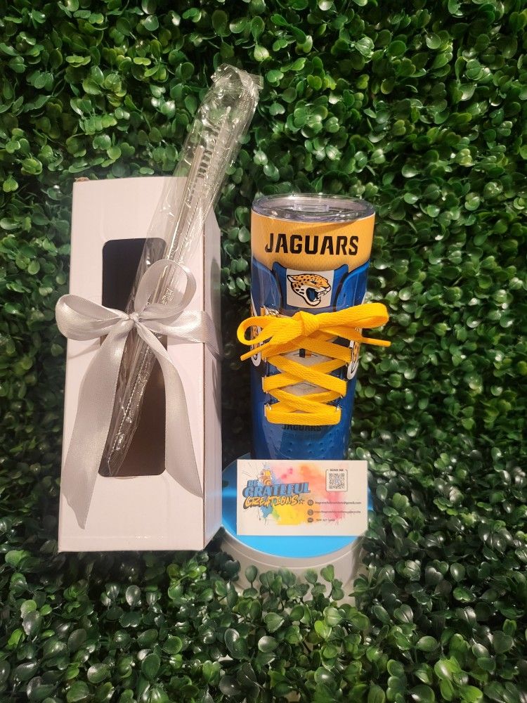 Jaguars Shoe Tumbler