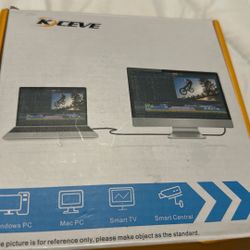 Kceve  USB To 4 HDMI Adapter Multi Monitor Adapter 