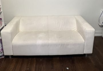 Beautiful White IKEA Sofa (great Shape)