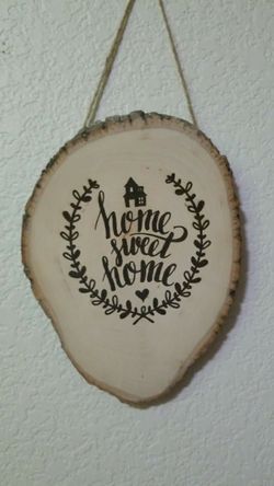 Hand made laser engraved signs