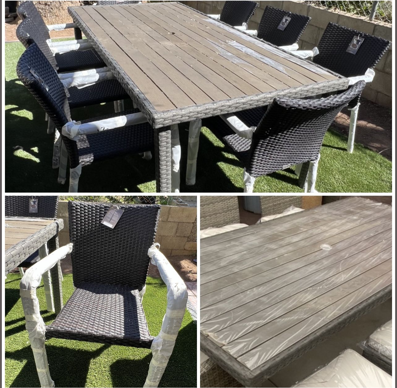 Brand New Outdoor Furniture Set ( In Box) We Offer Same Day Delivery Service