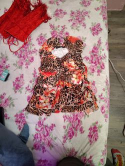 Cute Y2K Beach Top Cheetah Print And Flowers Beach Dress 