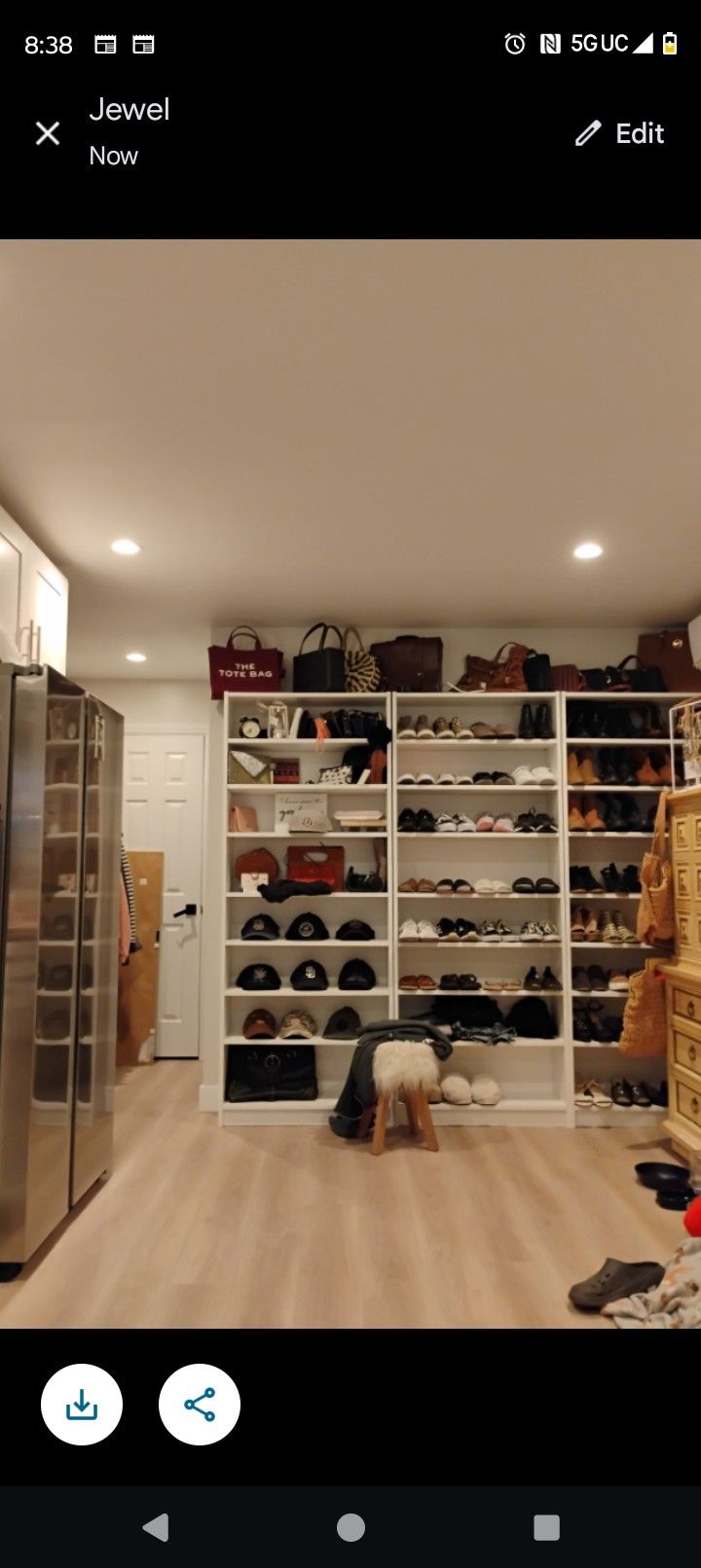 Shelving Closets 3 Piece