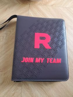 Pokemon Card Binder - Team Rocket